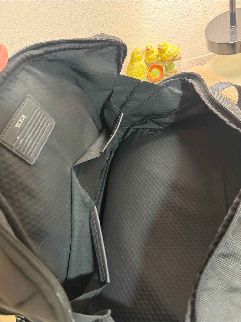 TUMI Alpha Expandable Convertible Briefcase Backpack Ballistic w/ Hang Tag